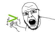 arm glasses greentext hand meme_arrow open_mouth quote stubble variant:yurjak // 768x442 // 15.7KB