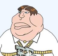 bb bling_bling_boy brown_hair diamond fat gold green_eyes johnny_test necklace variant:meximutt white_skin // 255x244 // 58.7KB