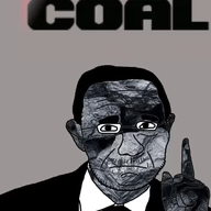 animated big_ears big_nose clothes coal coal_skin funny glasses hair necktie pointing short_hair stubble suit suit_and_tie text variant:thirtyfivejak watch // 480x640 // 384.0KB