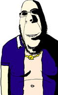 arm biting_lip chain clothes creepy distorted evil fat glasses gold_chain lionel_starkweather manhunt necklace ominous rockstar_games shadow smile soyjak stubble subvariant:hornyson text variant:cobson video_game white_skin // 948x1547 // 171.4KB