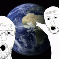 2soyjaks animated arm earth glasses hand looking_at_you open_mouth pointing stubble variant:two_pointing_soyjaks // 498x280 // 4.8MB