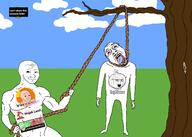bait boorucuck buff censored cloud grass hanging holding_rope lynching political_compass_memes reddit sky smug soybooru soyjak sun tree variant:bernd wojak_paradise wojakland // 2100x1500 // 317.1KB