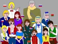 anime belarus bosnia brown_hair bulgaria clothes croatia czechia flag glasses gray_hair hair hetalia looking_at_you montenegro multiple_soyjaks north_macedonia open_mouth poland russia serbia slavic slovakia slovenia smile subvariant:neutralplier tongue ukraine variant:bernd variant:carterjak variant:chudjak variant:cobson variant:el_perro_rabioso variant:feraljak variant:gapejak variant:impish_soyak_ears variant:kuzjak variant:markiplier_soyjak variant:nojak variant:smugjak variant:soyak yellow_hair // 1125x846 // 1.7MB