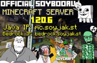 (you) ack angry baby bloodshot_eyes brown_skin buff choking closed_mouth controller creeper deformed ghast glasses gray_shirt green_skin happy headset meta:featured meta:tagme minecraft muscular_male nosebleed op_is_a_retarded_lazy_faggot_for_not_tagging_his_own_shit open_mouth screenshot shit_everybody_cares_about skeleton smile soycraft stubble subvariant:gapejak_front subvariant:nathaniel subvariant:pol_face subvariant:wholesome_soyjak variant:a24_slowburn_soyjak variant:bernd variant:cobson variant:feraljak variant:gapejak variant:markiplier_soyjak variant:soyak white_skin wither // 1233x796 // 973.7KB