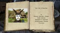 book closed_mouth clothes ear glasses green_eyes hair hat helmet horned_helmet irl_background mustache nord_(the_elder_scrolls) soyjak subvariant:chudjak_front text the_elder_scrolls the_elder_scrolls_v:_skyrim variant:chudjak video_game yellow_hair // 1298x731 // 317.8KB