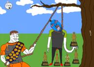 ack award badge bleed brown_hair dan grass hanging holding_object plant rope sky soybooru soyjak_blog tree trophy variant:bernd variant:chudjak // 2100x1500 // 737.9KB