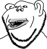 amerimutt black_sclera ear lips mutt old open_mouth soyjak stubble variant:impish_soyak_ears white_skin // 598x628 // 18.6KB