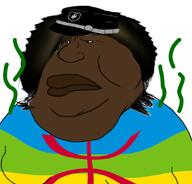 amazigh black_skin clothes fat hat meta:op_took_a_selfie_of_xerself meximutt nigger trend:slopjak user=twitxx // 888x849 // 219.0KB