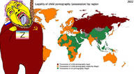 arm communism crying flag full_body hand hanging leg map map_(pedophile) pedophile red_eyes rope russia suicide tranny variant:bernd yellow_skin z_(russian_symbol) // 1024x570 // 305.4KB