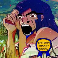 anime award meta:tagme op_is_a_retarded_lazy_faggot_for_not_tagging_his_own_shit shitskin tranny // 1000x1000 // 1.5MB