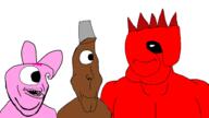 3soyjaks animal bow brown brown_sprunki brud bucket buff closed_mouth euromutt incredibox lips one_eye open_mouth pink pink_sprunki pinki rabbit raddy red red_sprunki sprunki subvariant:bayouna subvariant:eliot subvariant:euroaryan subvariant:euromutt subvariant:impish_amerimutt subvariant:kris subvariant:mexiaryan teeth variant:impish_soyak_ears variant:markiplier_soyjak variant:meximutt // 3840x2160 // 917.6KB