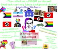 american_psycho animation_meme anti_furry discord doxbin female flag:anti_furry flag:minor_attracted_person flag:nazi_germany flag:progress_pride_flag flag:transgender_pride_flag flag:zoophile_pride_flag frauded furry fursuit greentext lgbt major_cloog male map_(pedophile) mexico nazism patrick_bateman pedophile progress_pride_flag rule34 sashley soy_parody sparkledog subvariant:chudjak_front subvariant:soyak_soymilk utubetrollspolice variant:chudjak variant:markiplier_soyjak variant:soyak wordswordswords zoophile // 2584x2223 // 1.9MB