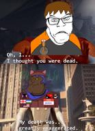 anarcho-communism angry antifa badge brown_skin building dan flag:transgender_pride_flag frown happy hello_my_name_is_(sticker) jimbo_(namefag) megamind meme meta:namefags niko_(oneshot) oneshot shitskin smile soybooru statue stink_lines subvariant:mexiaryan text variant:feraljak variant:meximutt variant:smugjak // 500x692 // 426.4KB