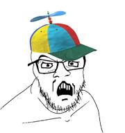 clothes hat propeller_hat stupid variant:feraljak white_background white_skin // 1253x1334 // 550.9KB