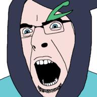 arrow blue_eyes blue_shirt glasses liko pokemon pokemon_horizon variant:cobson // 721x720 // 10.7KB