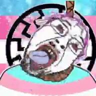 ack animated flag:transgender_pride_flag hanging hyperborea lipstick low_resolution music noose purple_hair rope spinning tongue tongue_out tranny troon troonella variant:bernd video you_spin_me_round_(like_a_record) // 240x240, 18.7s // 874.8KB