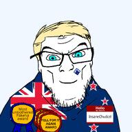 InsaneChudcel_(user) aryan fell_for_it_again_award kiwi new_zealand new_zealander oceania pakeha soysona subvariant:feralaryan unbothered variant:feraljak // 1500x1500 // 192.9KB