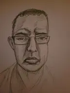 closed_mouth clothes drawing ear glasses hair patrick_crusius redraw soyjak subvariant:patrick variant:chudjak // 3024x4032 // 488.9KB