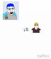 nate nick_kiggers punisher_face variant:cobson variant:feraljak variant:markiplier_soyjak // 880x1024, 10s // 881.7KB