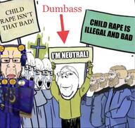 BRIMMIEST_COMMENTS_SECTION☣️☣️☣️_DO_NOT_ENTER☣️☣️☣️ DUMBASS Nathaniel_Higson_(namefag) Potemer angry arrow award beard blond chad child_rapist chud cross crucifix crying dress glasses headphones map_(pedophile) nordic_chad pedophile rape roblox seething sign soyjak stubble subvariant:chudplier subvariant:wholesome_soyjak variant:gapejak variant:markiplier_soyjak variant:soyak // 1284x1217 // 192.8KB