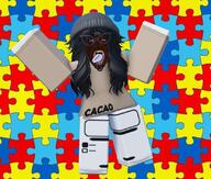 ack anti_soytan arms_behind autism avengers beanie bloodshot_eyes blue_background blue_eyes brown_skin clothes dress female glasses hair hanging happy holding_glasses jigsaw_puzzle jumping merge necklace open_mouth pose roblox roblox_studio smile soyjak stubble tongue total_sloptran_death variant:bernd variant:soytan yellow_teeth // 828x702 // 778.8KB