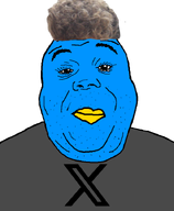 blue_skin closed_mouth grey_hair nose subvariant:hunky_twink_sex_machine twitter variant:alicia x xitter zoomer_hair // 592x720 // 116.0KB