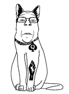 animal bbc blacked cat cat_ear fist glasses queen_of_spades soyjak subvariant:wholesome_soyjak tail tattoo transparent_background variant:bernd variant:gapejak // 1787x2436 // 185.9KB