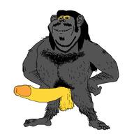 arm ear full_body grey_skin hair hairy hand leg nsfw penis smile soot_colors soyjak soyjak_party stubble variant:impish_soyak_ears yellow_skin // 2000x2000 // 240.3KB