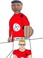 celtic_cross i_look_like_this showing_something subvariant:muscular_chud swastika variant:bartender variant:chudjak // 1536x2048 // 454.5KB