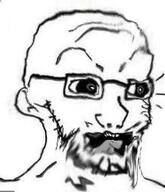 distorted ear glasses scared stubble subvariant:doctos tongue variant:soyak // 218x254 // 10.4KB