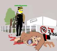 ack aug_a1 christchurch_shooting fnia focelots gooner holding_gun mask paintball paintball_mask pedophile variant:bernd variant:chudjak // 1101x1000 // 285.7KB