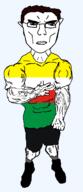 arm buff closed_mouth clothes country ear flag flag:lubusz full_body glasses hair hand lubusz poland shoe soyjak subvariant:chudjak_front subvariant:unbotheredchud transparent transparent_background variant:chudjak vein voivodeship // 549x1268 // 26.7KB