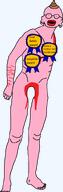 award awards big_lips glasses marisa_davanzo pink_skin pooner poop red_lips // 262x801 // 19.4KB