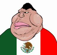 brap fat flag flag:mexico lips mexico meximutt obese obsessed_brimstone satoko_houjou(namefag) soyjak tan_skin variant:meximutt video voiceover // 1128x1080, 5.2s // 263.8KB