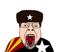 archana automation_game beard clothes communism fictional_country flag game glasses hat mouth star ushanka variant:bernd // 1280x1127 // 503.0KB