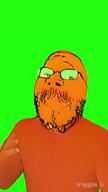 ai_generated beard food froot froot_(user) fruit glasses green_screen oh_when_the_saints_are_marching_in orange orange_skin plant subvariant:wholesome_soyjak variant:bernd variant:gapejak video viggle // 720x1280, 19.6s // 5.3MB
