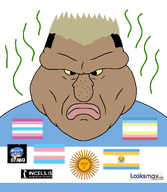 angry argentina bralatinxgger brown_skin closed_mouth devox dyed_hair fat flag:argentina flag:cunnystan flag:femboy_pride_flag flag:minor_attracted_person flag:transgender_pride_flag glasses hair incels.is jewish_nose konata_izumi lips looking_at_you looksmax.org mutt otaku sun transparent_background variant:disgusting_trevorcreature weeb // 1606x1842 // 164.9KB