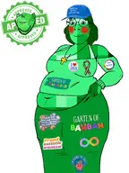 autism blush christian_cross christianity chubby clothes emerald emerald_(namefag) emerald_looks_like_this fastest_brapped_up_post_⚠️⚠️⚠️ female femerald garten_of_banban hat subvariant:female_cobson variant:cobson variant:impish_soyak_ears // 1536x2048 // 772.7KB