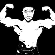 angry arm closed_mouth glasses hair hand soyjak stubble subvariant:pol_face variant:chudjak // 500x500 // 80.5KB