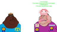 Astrofene_(namefag) CrimeanChud_(Tranny) SanrioWABAG_(namefag) accessory angry award badge brown_skin clothes crimea crimean crimean_roach crimean_tatar crimeanigger fat flag flag:crimean_tatar hair hat hitler_mustache lips meta:accessory mexico meximutt obese pedophile posted_it_again_award ribbon sanrio soyjak subvariant:morbidmutt tranny transparent_background unibrow variant:meximutt yellow_sclera // 1920x1080 // 283.7KB