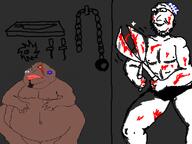 Warrior-Z(user) blood buff clitty fat islam israel judaism naked subvariant:wholesome_soyjak torture variant:gapejak variant:meximutt // 1200x900 // 351.6KB