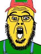 chuck clothes hat nas:sneed open_mouth overalls red_hat stubble subnas:chuck the_simpsons variant:waljak yellow_skin // 206x271 // 9.7KB