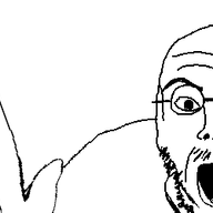 animated ext=gif glasses open_mouth point soyjak stubble variant:pointjak // 500x250 // 314.2KB