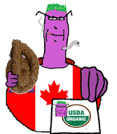 angry canadian eggplant flag food poop poop_takis purple_faggot variant:boingjak vegetable // 532x613 // 121.0KB
