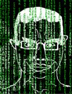 chud hacker matrix smile // 674x874 // 829.1KB