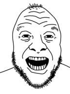 balding hair open_mouth soyjak stubble variant:unknown // 1080x1440 // 240.5KB