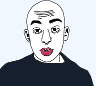 alyssa_mercante bad_teeth bald female karen kotaku stare template variant:unknown woman // 1210x1080 // 119.1KB