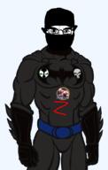 Warrior-Z(user) arabic_text balaclava bat batman batman_(series) buff caligraphy flag flag:norway flag:shahada full_body iron islam kratos kufic muscles muscular_male muslims norway punisher red self_insert shahada skull soybooru spawn stick variant:chudjak // 552x867 // 67.3KB