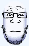 closed_mouth confused glasses neutral objectsoy pill soyjak stubble subvariant:neutralplier tic_tac variant:markiplier_soyjak // 500x779 // 16.3KB