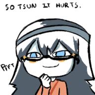 beanie blush clothes drawing glasses hair hat meta:tagme smile text variant:soytan // 225x225 // 35.8KB